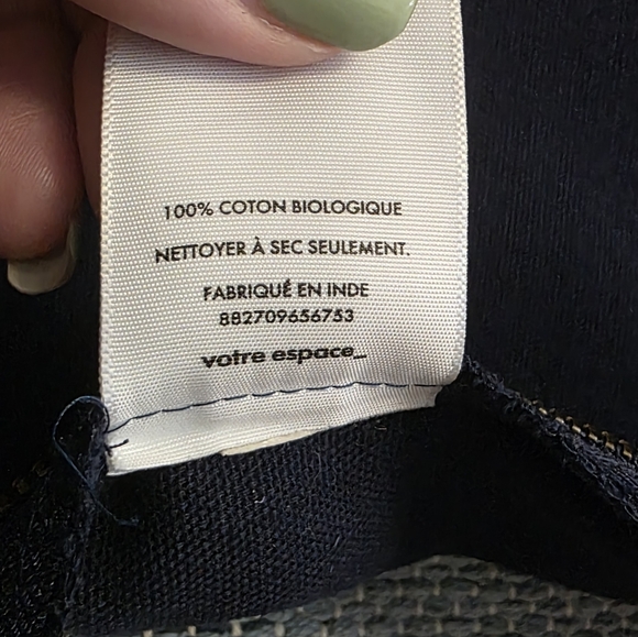 OUI | Set Of 2 | Pillow Covers | 18" x 18" |Blue, Brown & White - Picture 11 of 15